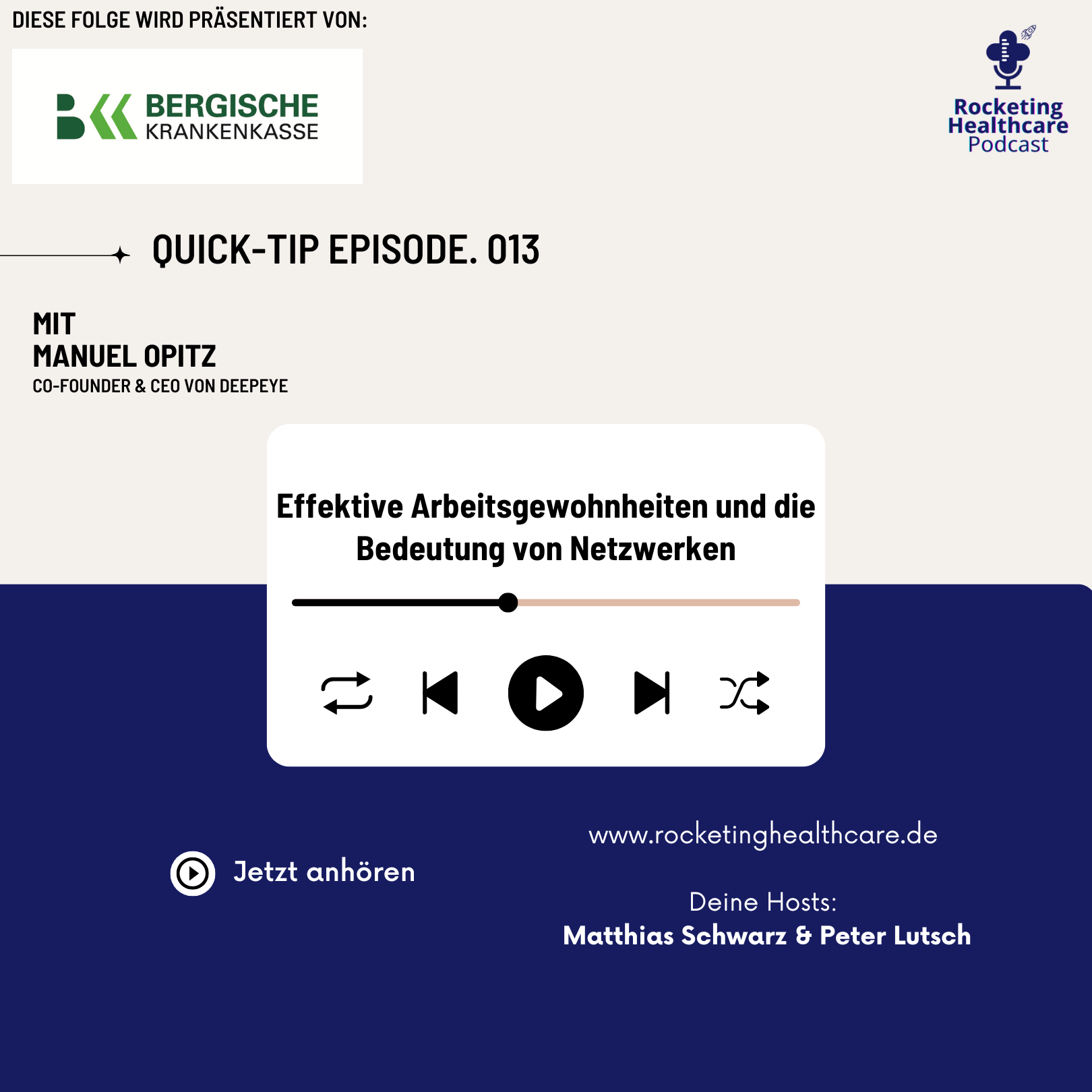 Rocketing Healthcare: Startups & Innovationen im Gesundheitswesen