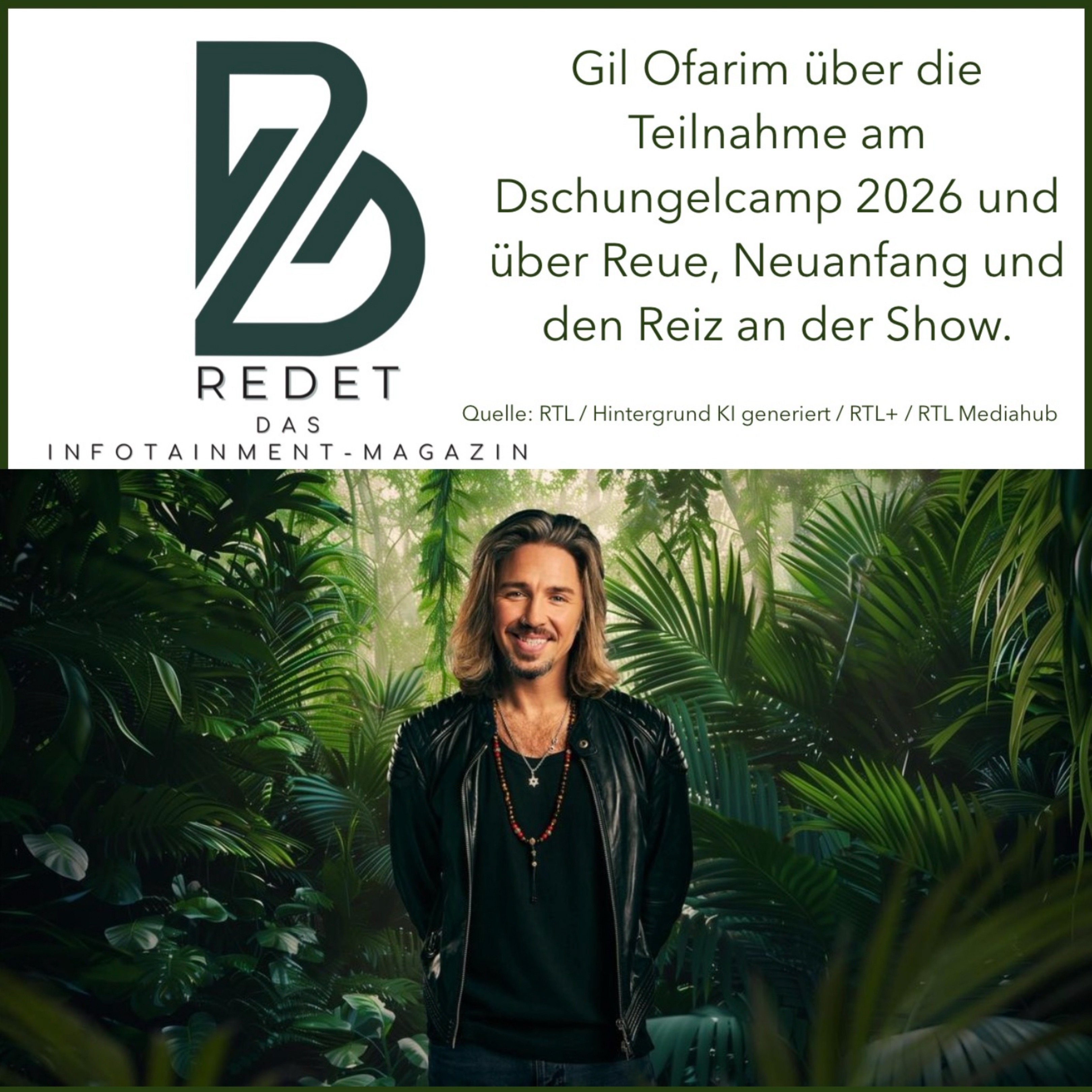 Gil Ofarim im Dschungelcamp 2026 – Reue, Neustart und die große Kontroverse