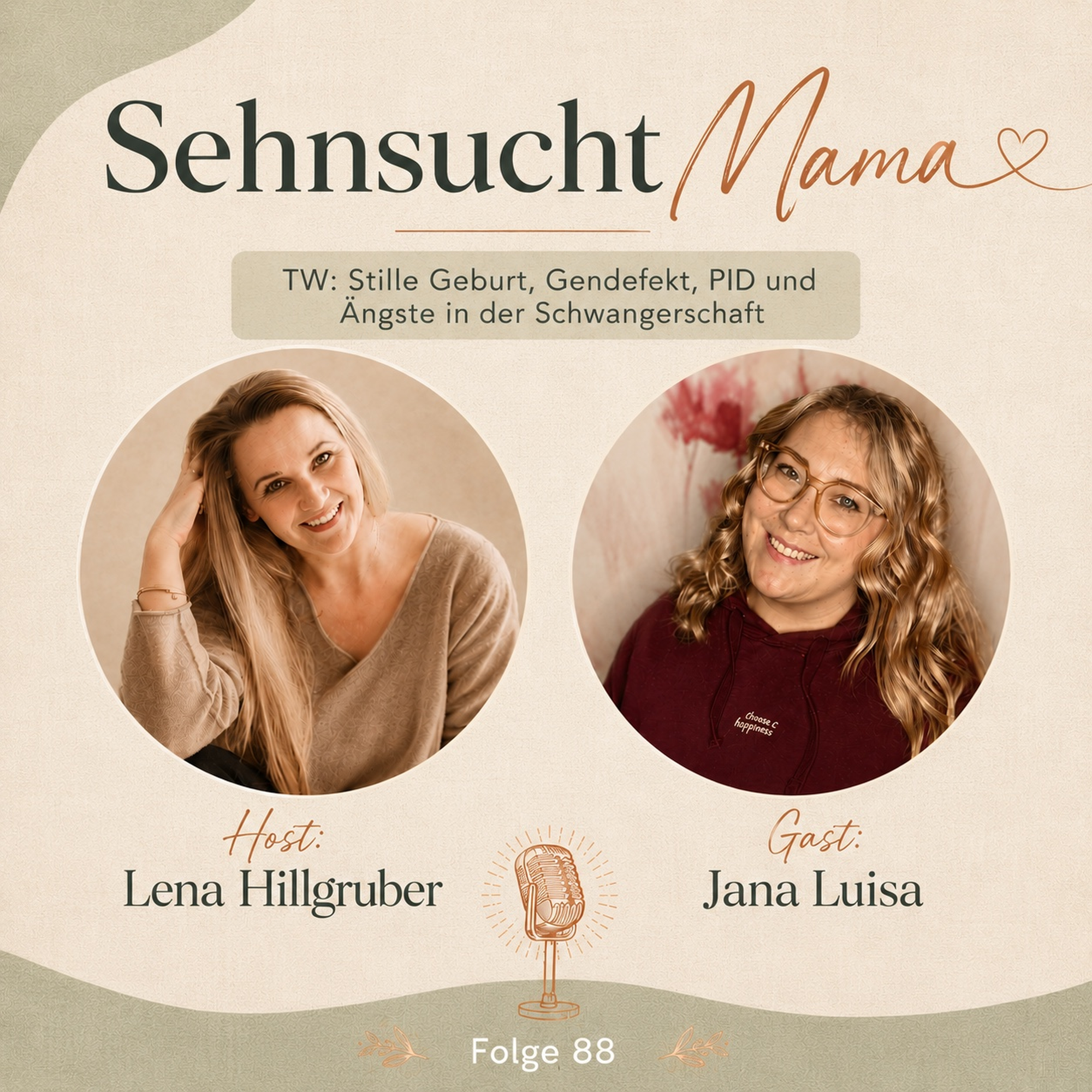 88. TW: Stille Geburt, Gendefekt, PID, Ängste in der Schwangerschaft und ein Kind unter dem Herzen episode artwork
