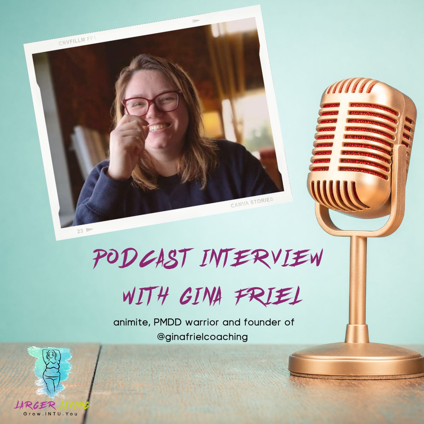 #9 PMDD, DBT and a monthly sh!tshow with Gina Friel