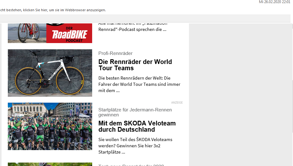 Das neue StahlRennrad von thyssenkrupp Faszination Rennrad der