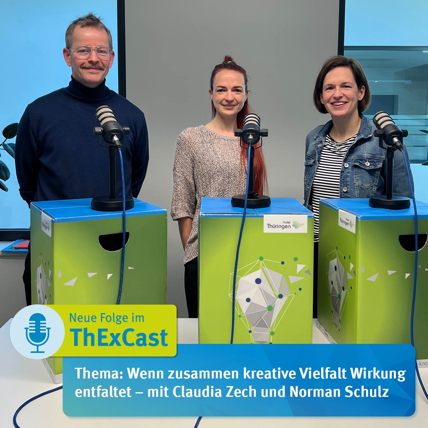 Wenn zusammen kreative Vielfalt Wirkung entfaltet - mit Claudia Zech und Norman Schulz