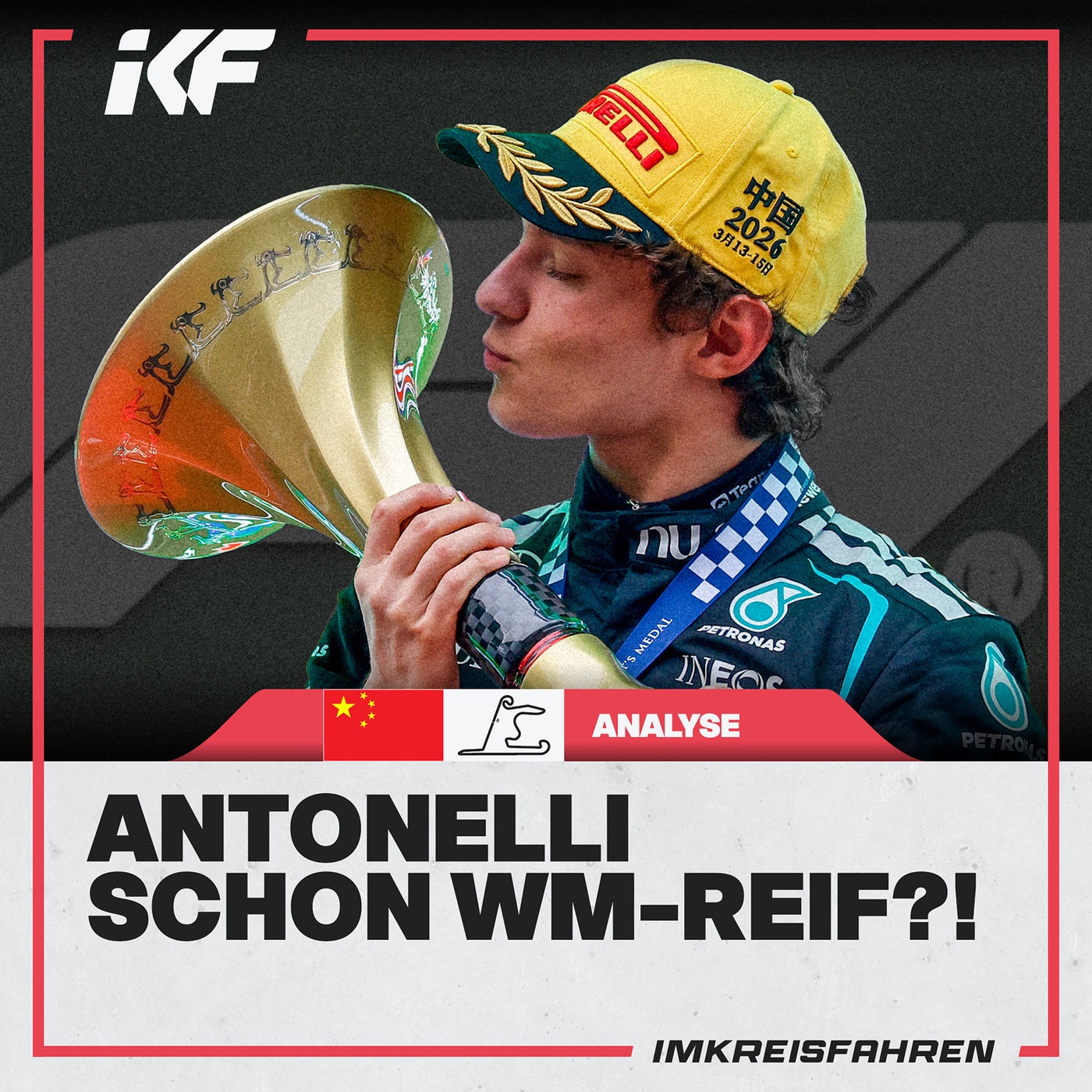 Antonelli schreibt Geschichte, Hamilton glänzt bei Ferrari | Analyse & Highlights China-GP