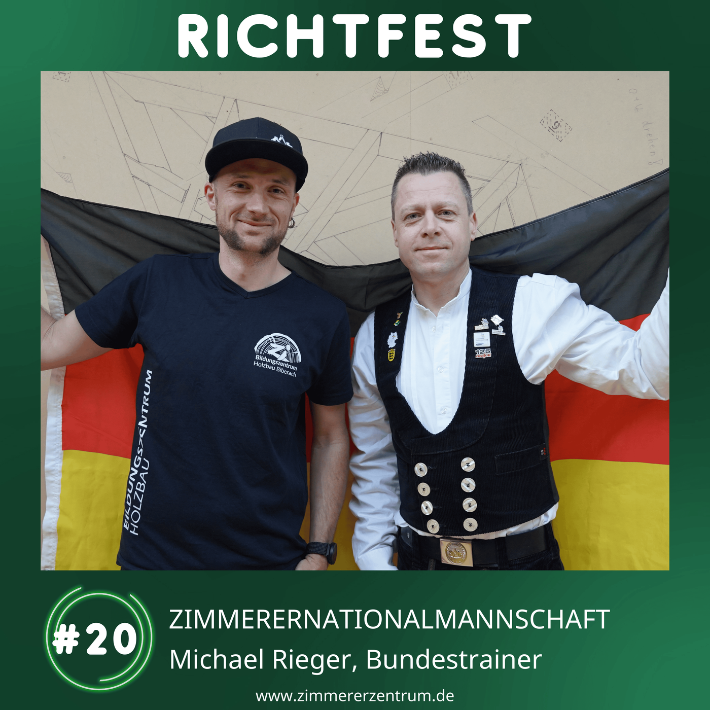 #20 Zimmerernationalmannschaft X Michael Rieger, Bundestrainer