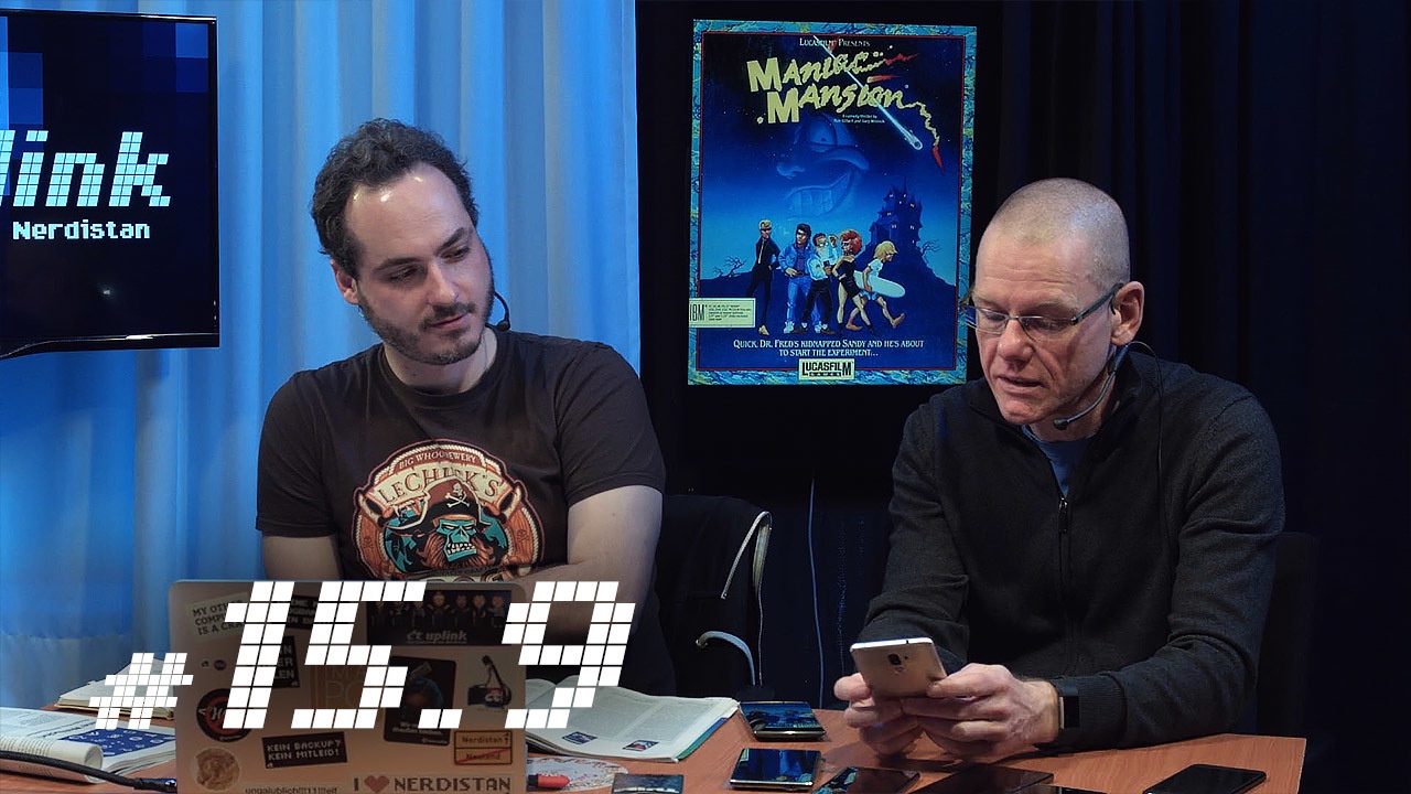 c't uplink 15.9: Riesen-Smartphones, Webfont Google Noto, Point&Click Adventures