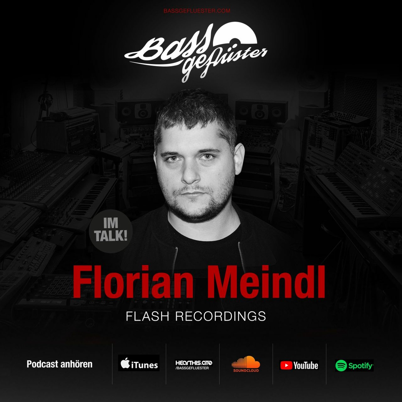 Florian Meindl (Flash Recordings) beim Bassgeflüster