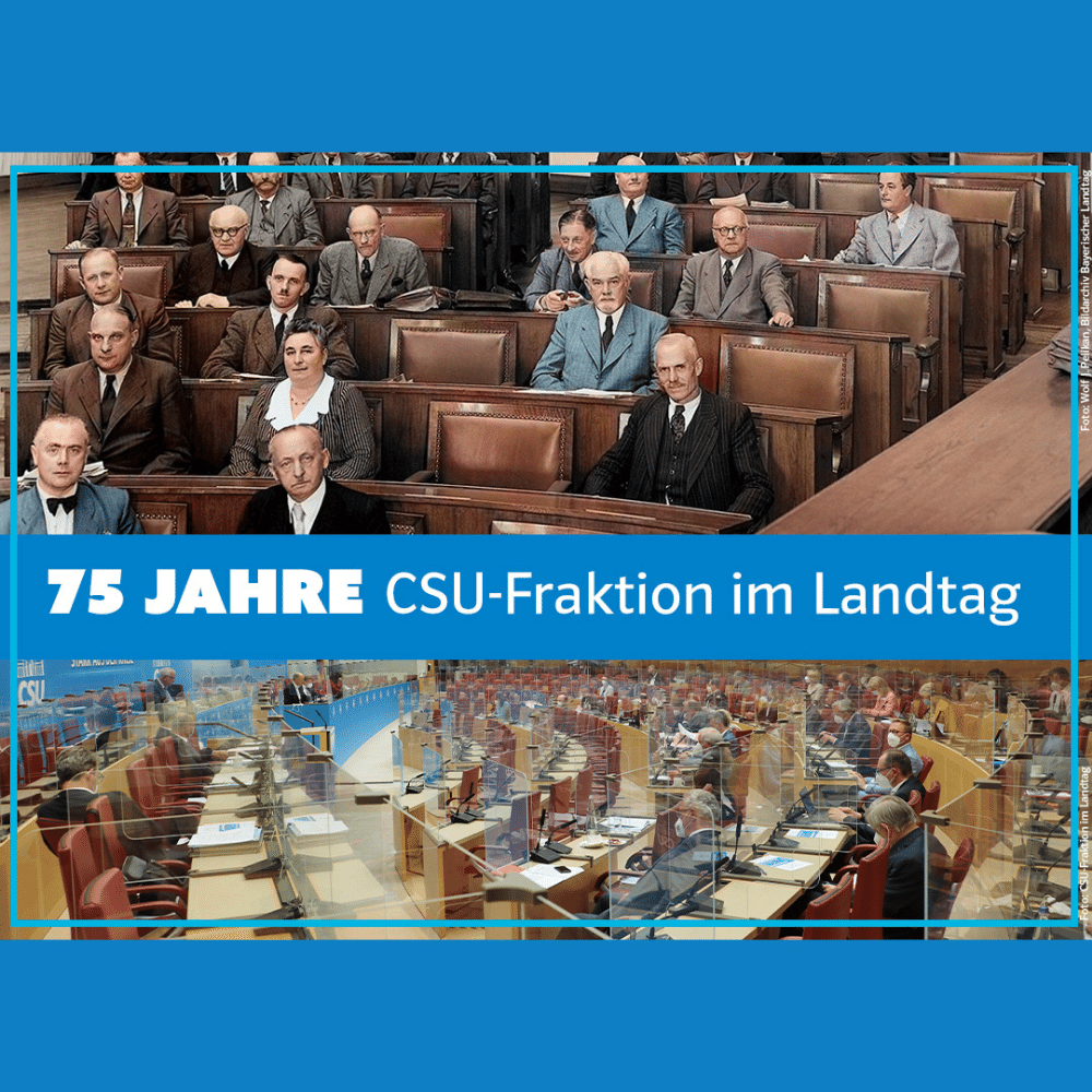 Spezial: 75 Jahre CSU-Fraktion im Bayerischen Landtag