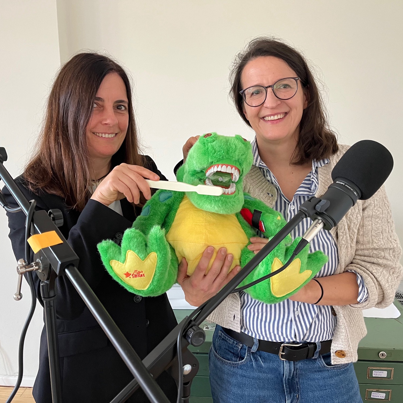 Zahngesundheit von Anfang an -Der Pankower Zahnärztliche Dienst zu Gast im Podcast der Frühen Hilfen