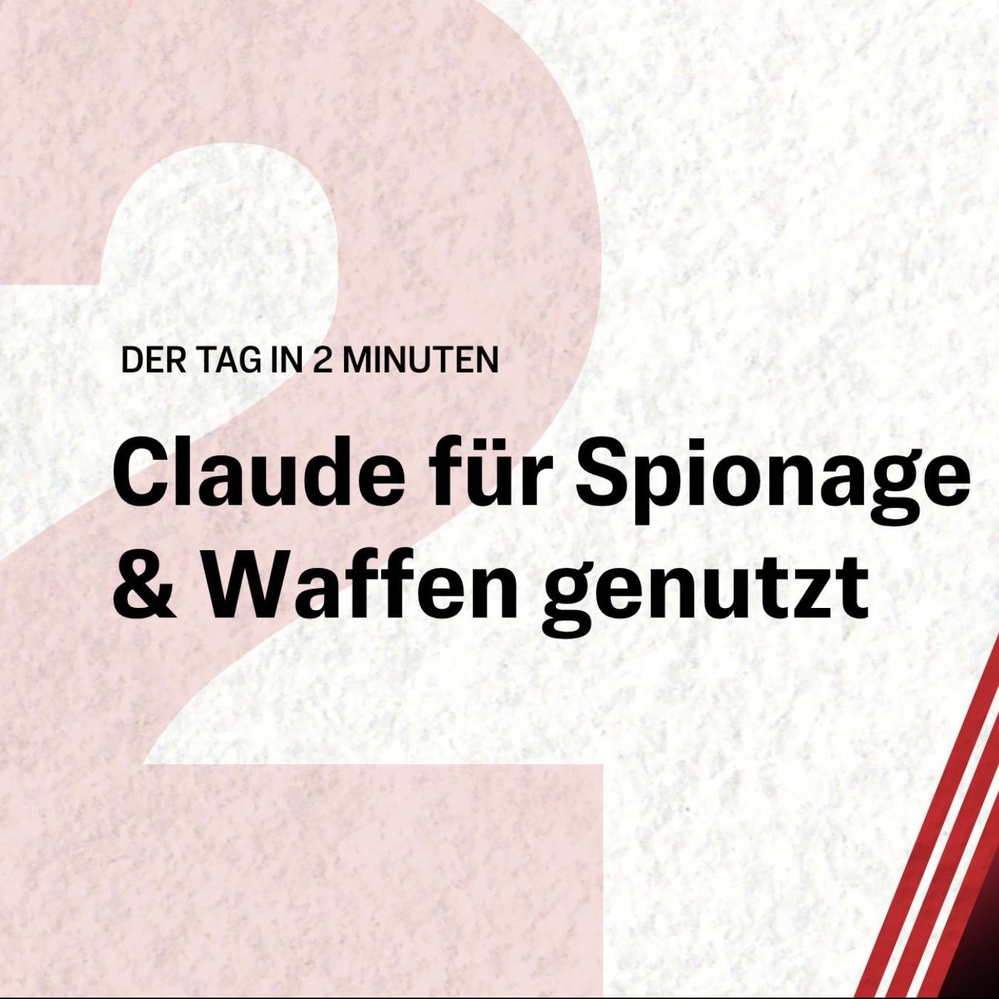 Anthropic schlägt Alarm: Claude für Spionage missbraucht | Der Tag in 2 Minuten