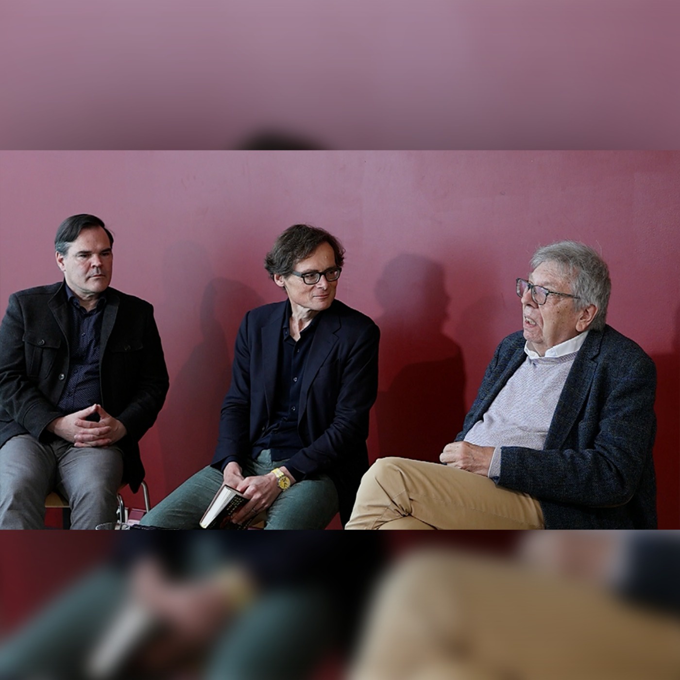 Das Leben, die Liebe, der Tod: Schriftsteller Uwe Tellkamp und Lorenz Jäger mit Verleger Roger Köppel über letzte Fragen