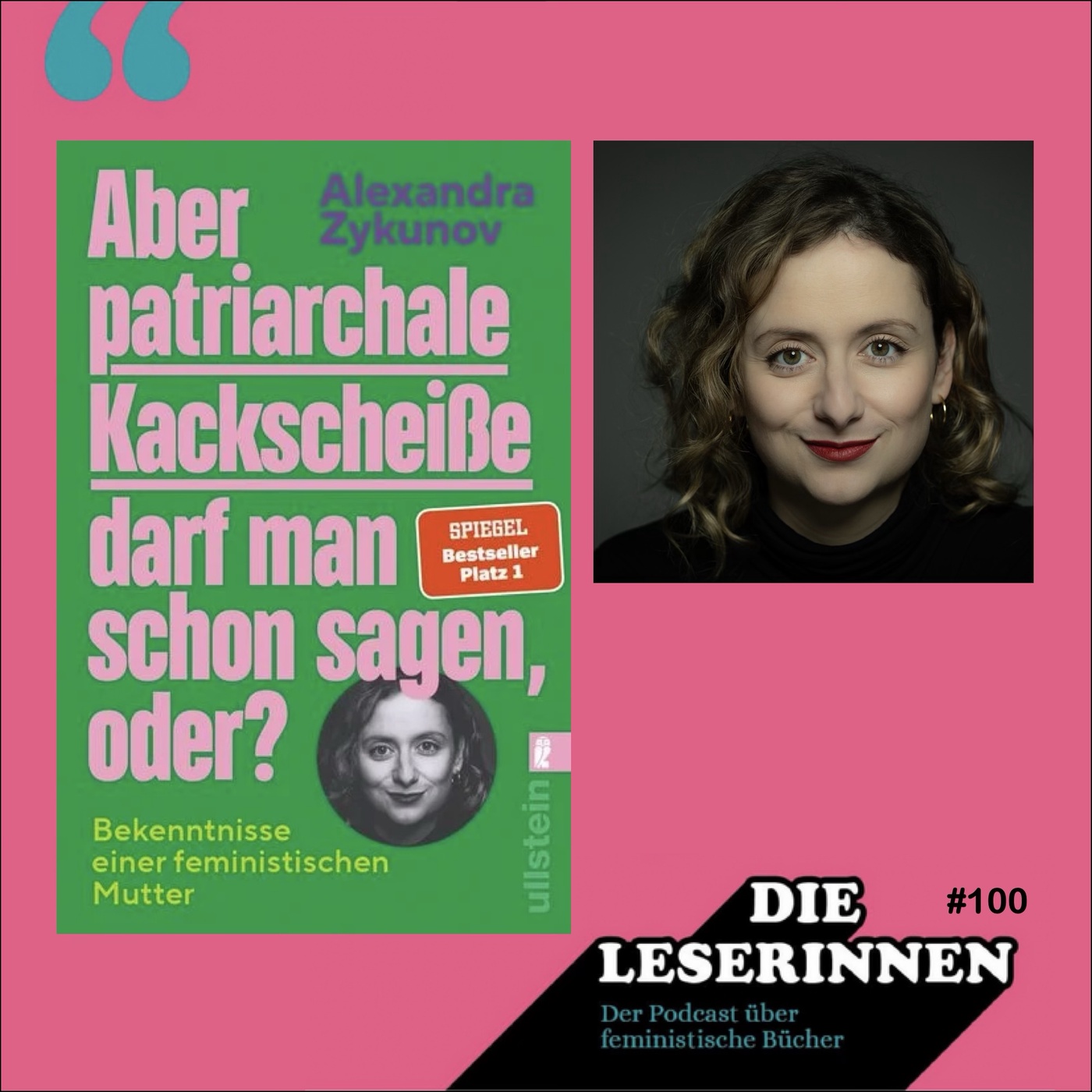 Alexandra Zykunov über patriachale Kackscheiße und ihr neuestes Buch