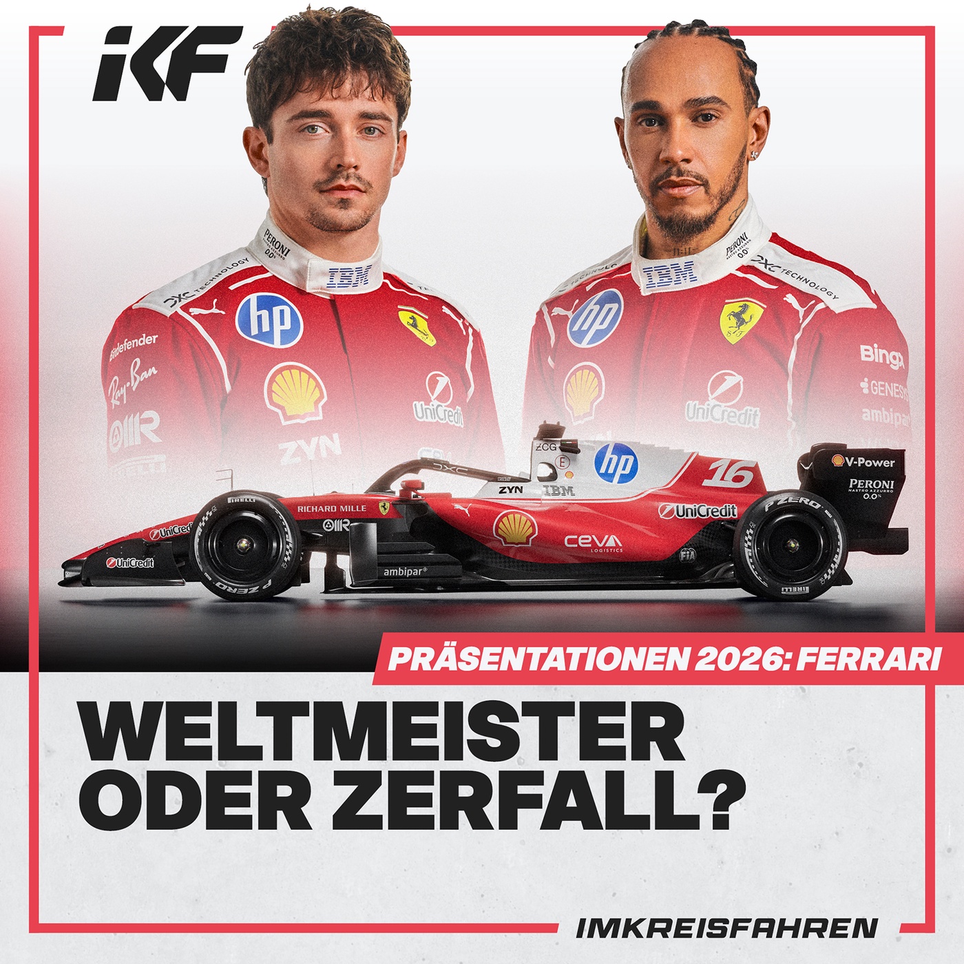 Ferrari SF-26 – Präsentation, neue Lackierung & riesige Erwartungen für 2026