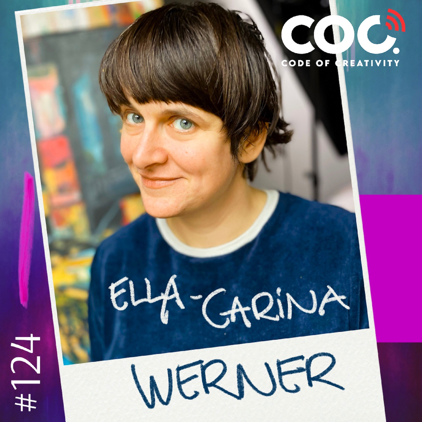 #124 Ella Carina Werner - satirische Performerin - Autorin - Mitherausgeberin der 