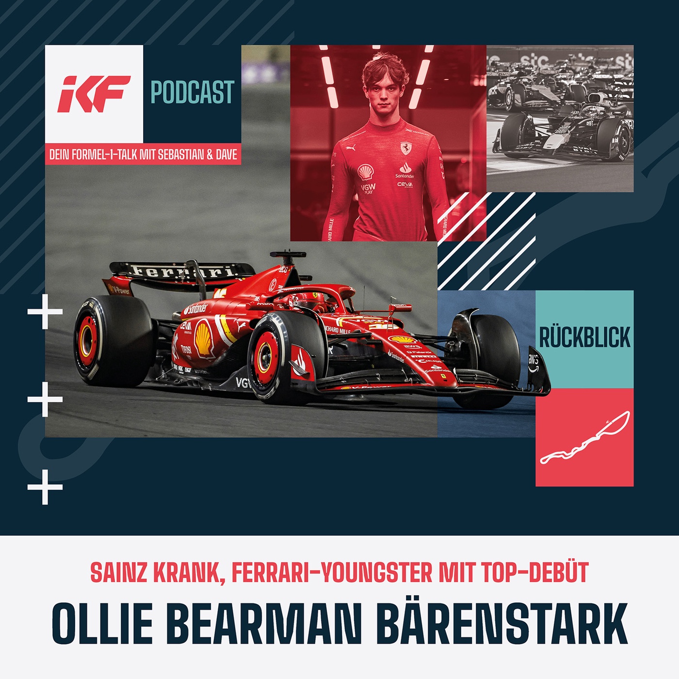 Ollie Bearman bärenstark!