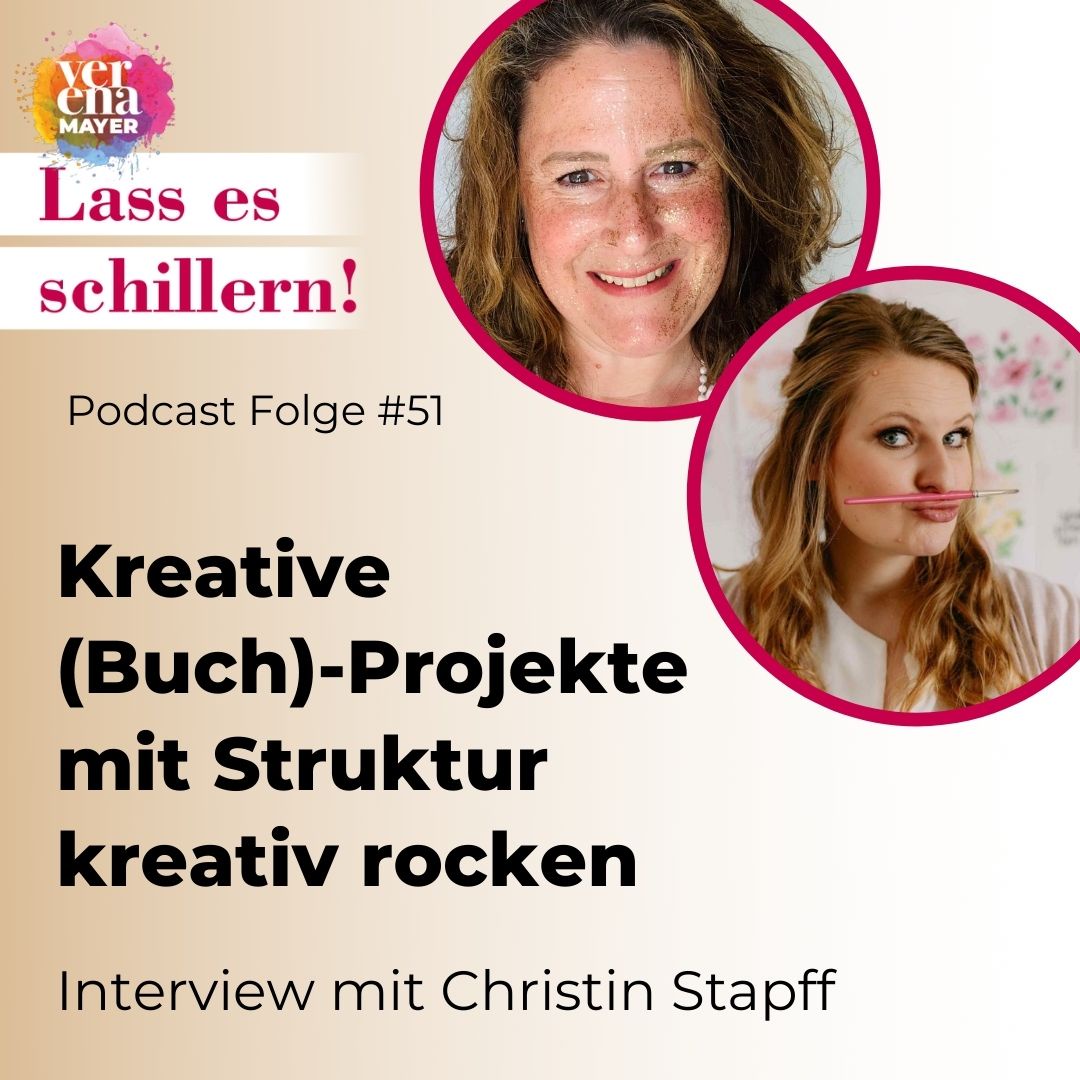 Kreative (Buch)-Projekte mit Struktur kreativ rocken – Interview mit Christin Stapff