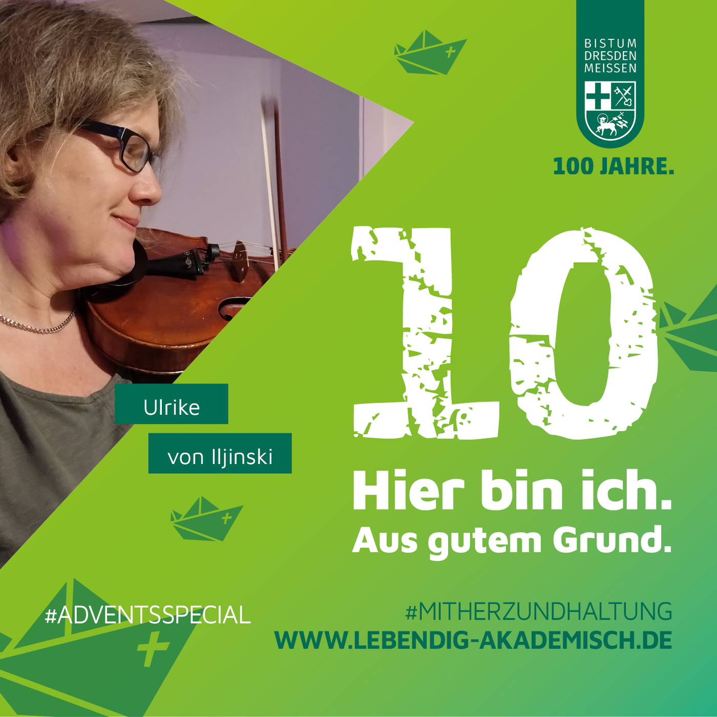 AdventsSpecial: Ulrike von Iljinski (Leipziger Symphonieorchester)