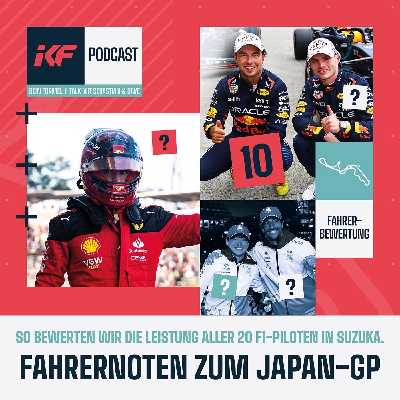 Japan: Unsere Fahrernoten
