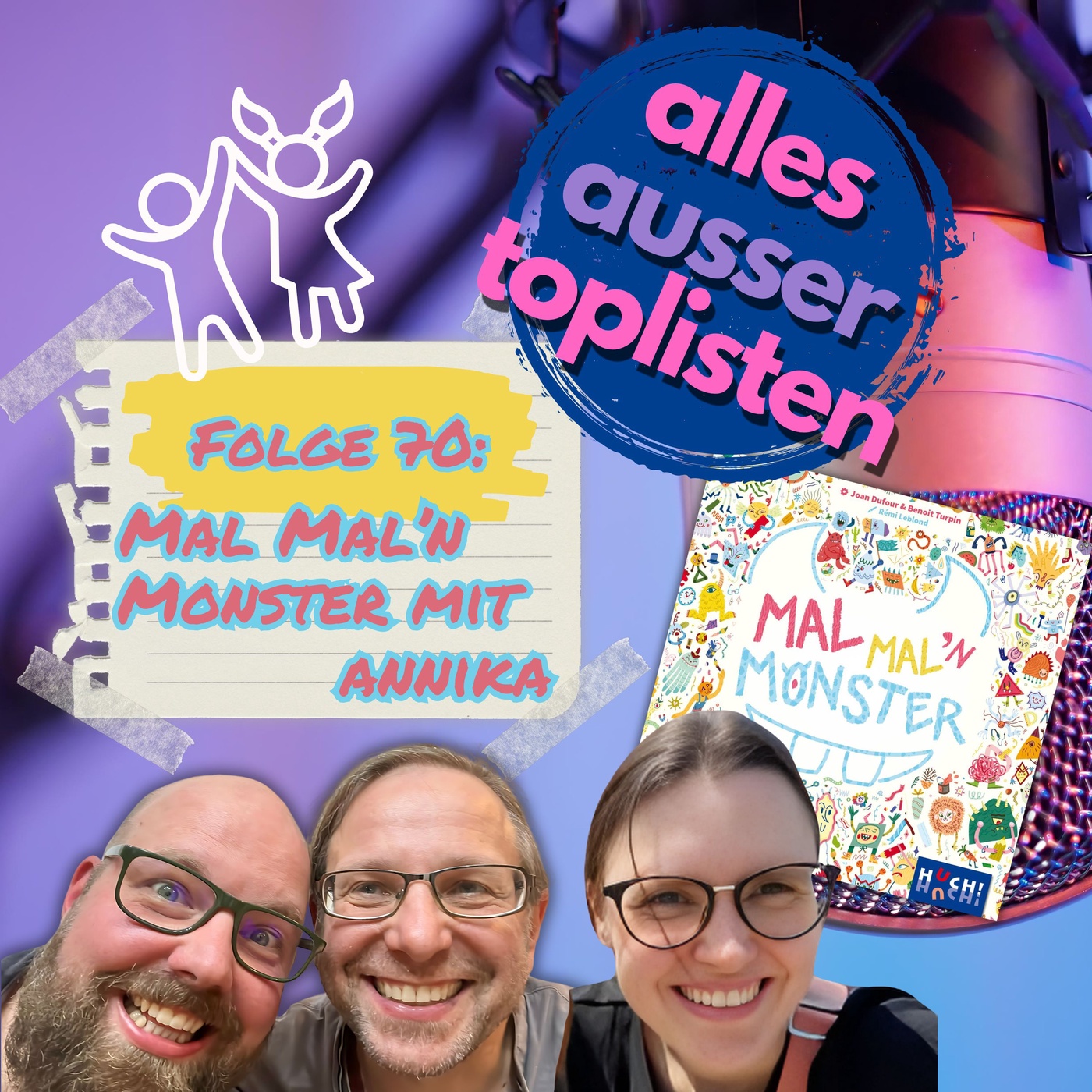 70 Mal mal'n Monster mit Annika