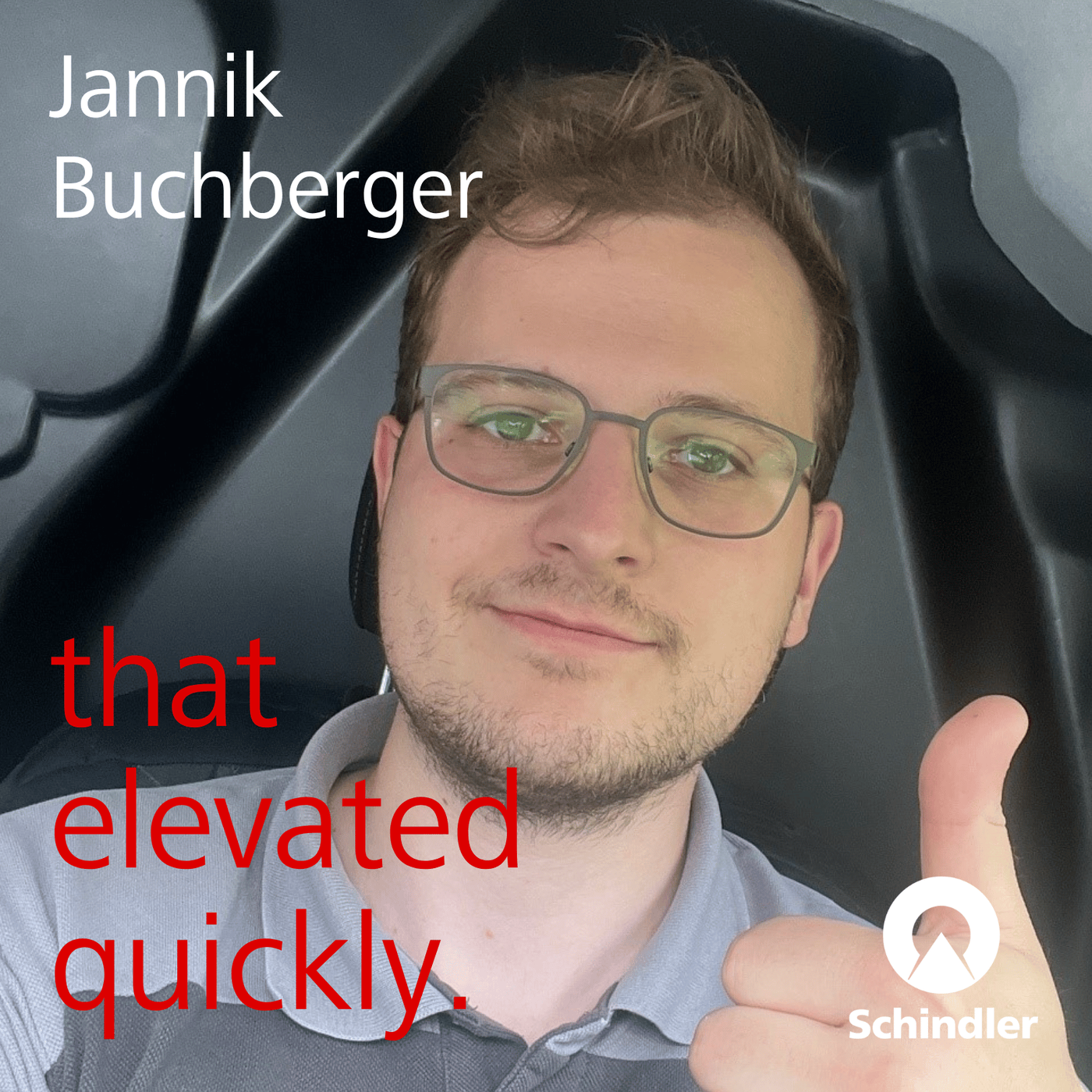 Jannik Buchberger: Bei Schindler begegnet man sich auf Augenhöhe