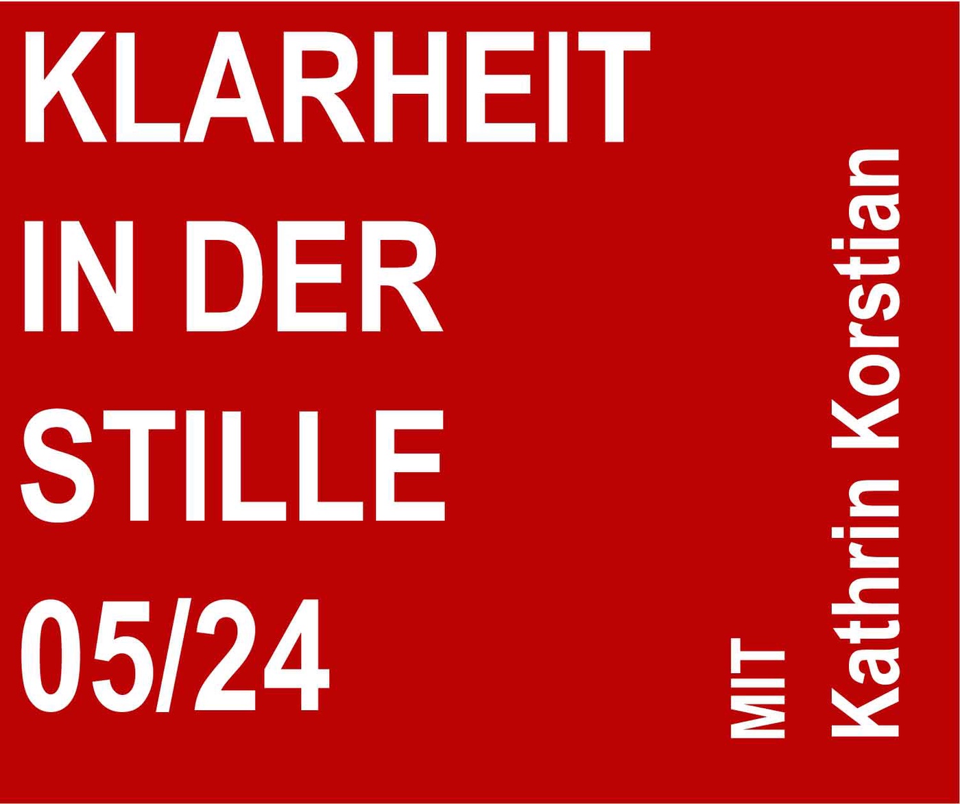 05_24 Klarheit in der Stille mit Kathrin Kostian