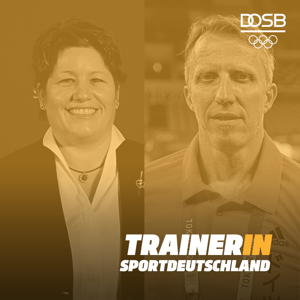 Sabine Tschäge und Jörg Roßkopf - Trainerin und Trainer des Jahres 2021