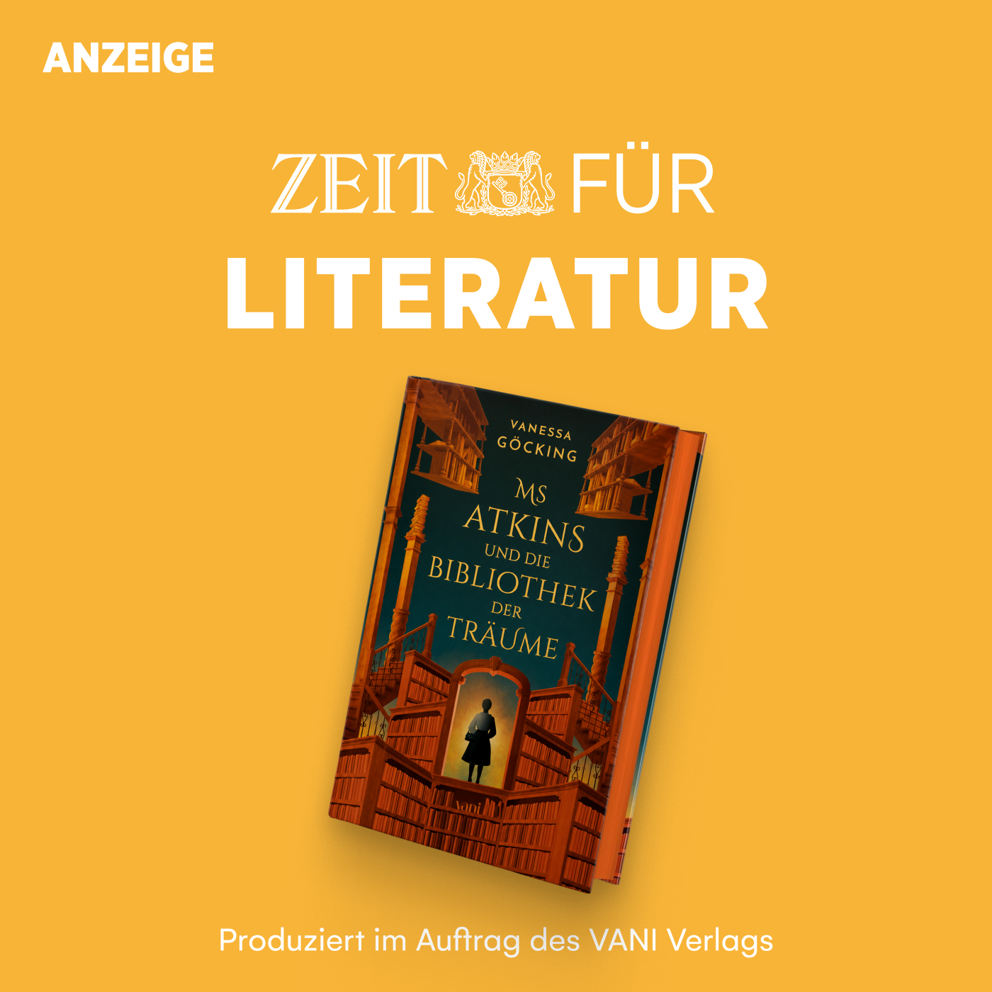 ZEIT für Literatur mit Vanessa Göcking