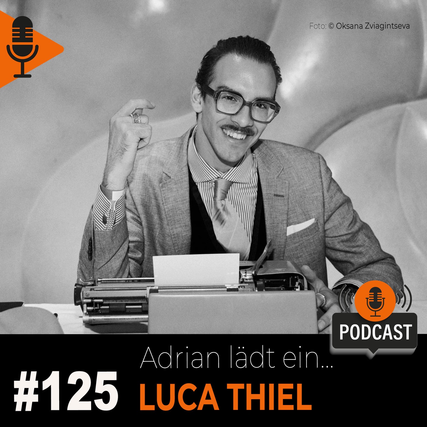... Luca Thiel, Olivetti, drei Worte & Eierkuchen
