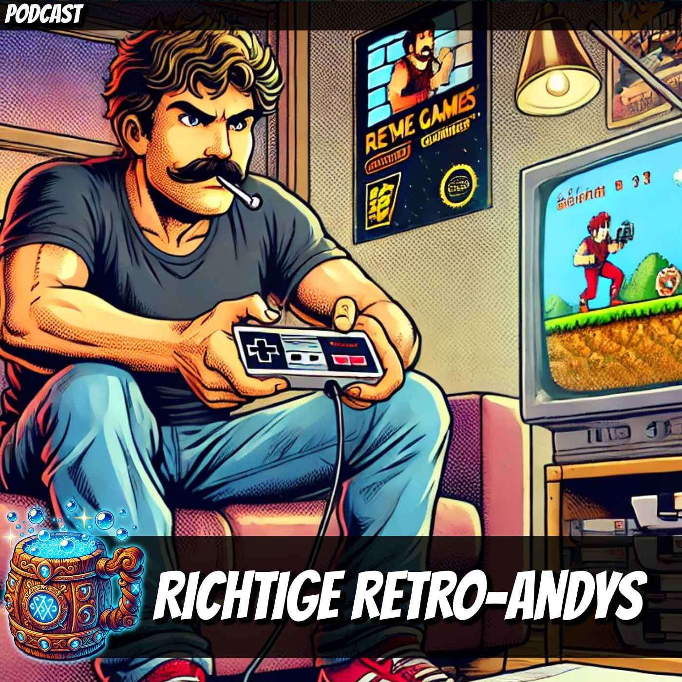 Richtige Retro-Andys | Manaschorle