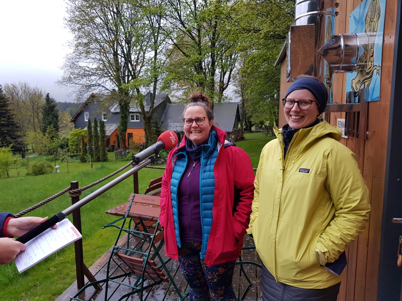Auf Tour durch den Frankenwald - Reisebloggerin Anne Abendroth unterwegs