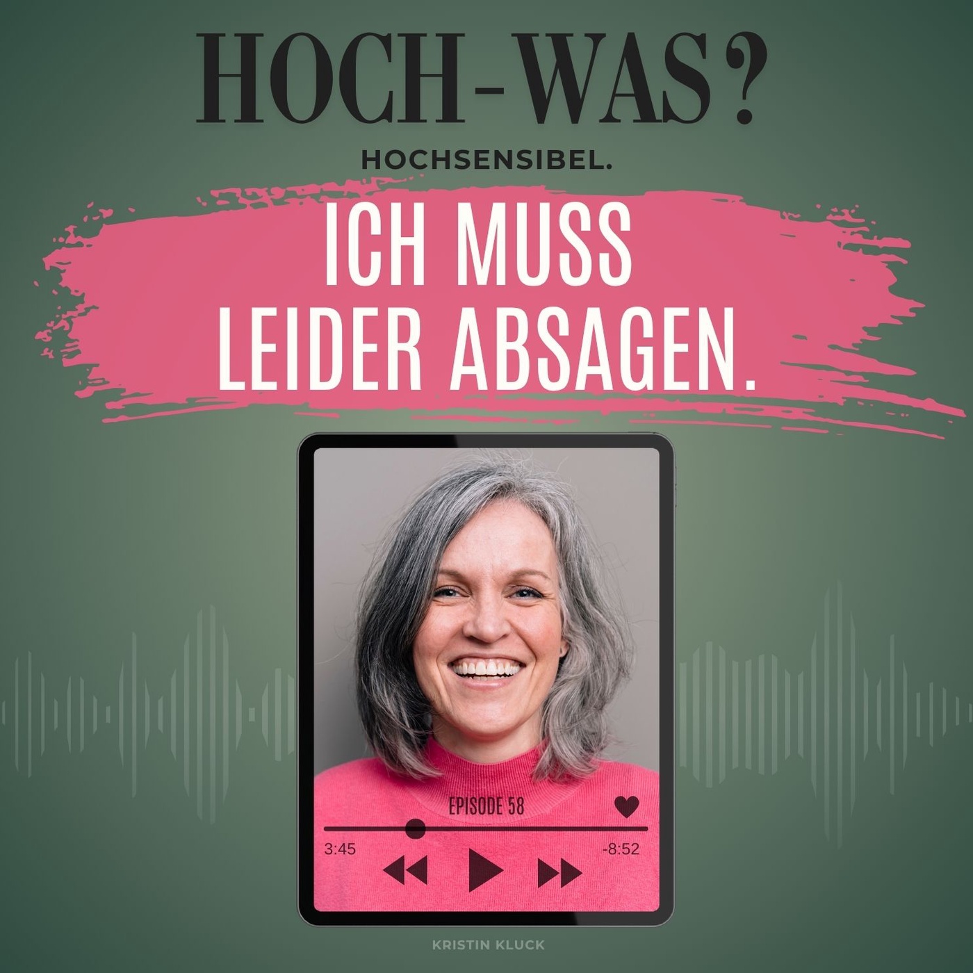 Ich muss leider absagen...