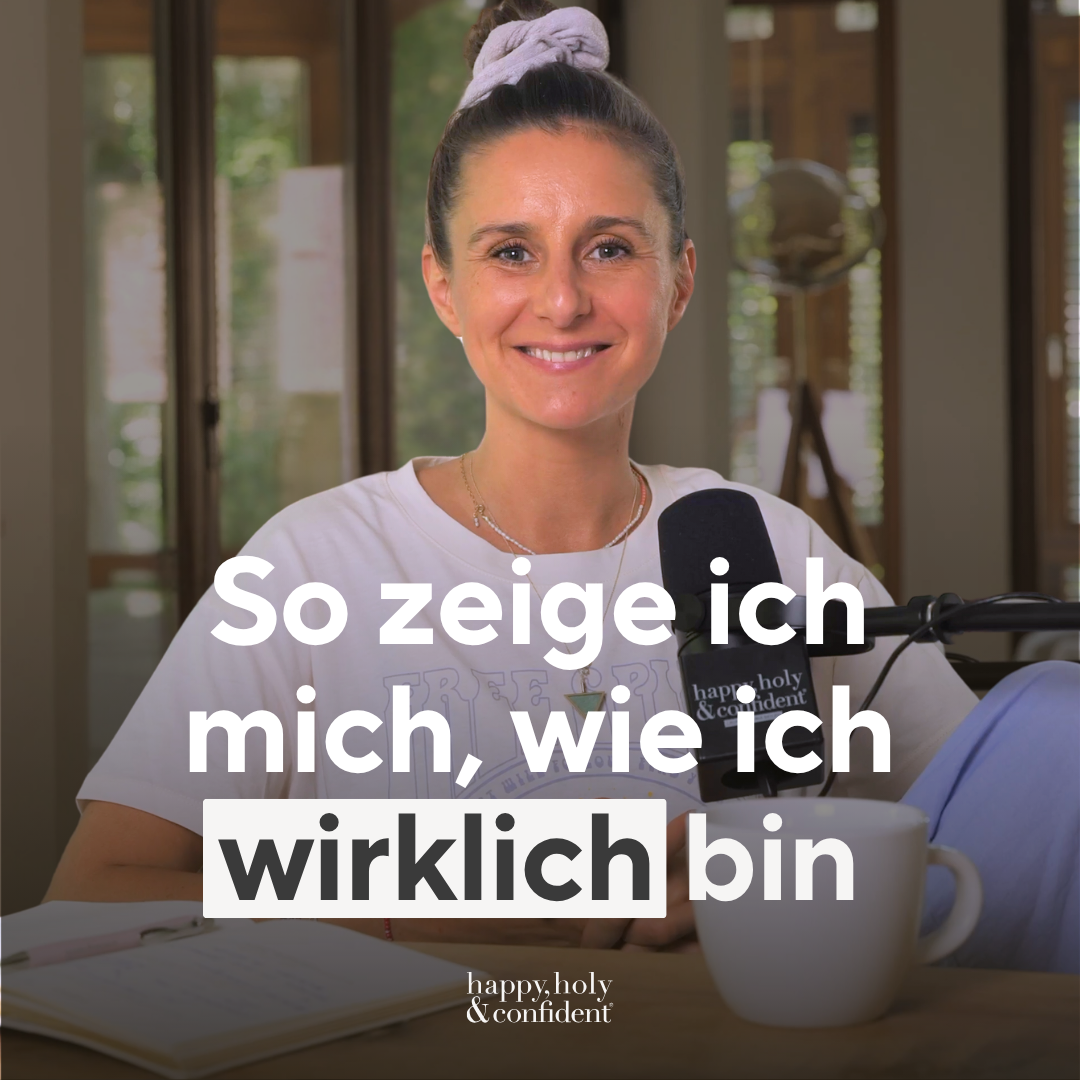 Wie ich mir wieder voll und ganz erlaube, ich selbst zu sein