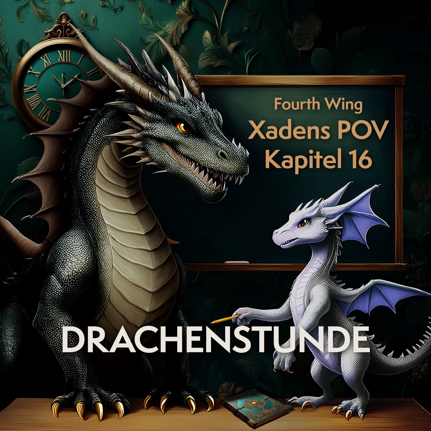 Xadens POV 16 - Haarige Rutschpartie, verbaler Dominanzkampf & ein Nah-Weit-Paradoxon (Fourth Wing, Kapitel 16 XPOV)