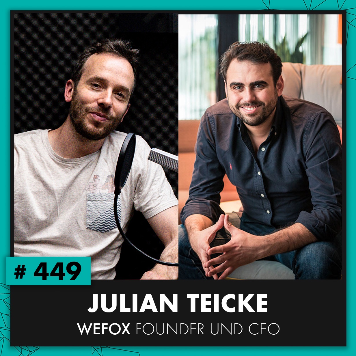 OMR #449 mit Julian Teicke, Gründer des Versicherungs-Unicorns Wefox