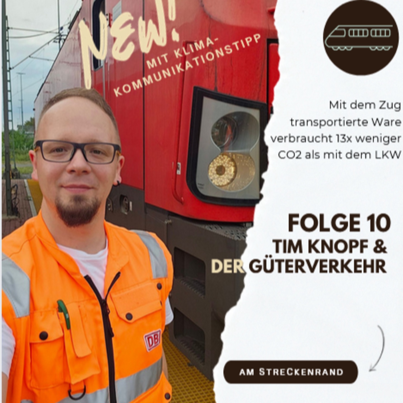 TRAINfluencer (Tim Knopf) im Talk: Nachhaltiger Güterverkehr und die Öko-Bilanz des Online-Handels