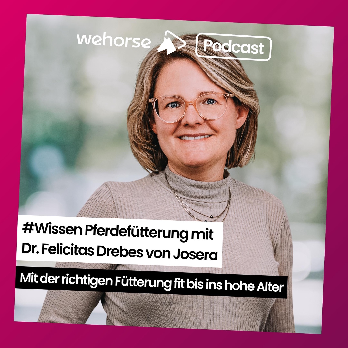 #Wissen mit Fütterungsexpertin Dr. Felicitas Drebes: Mit der richtigen Fütterung fit bis ins hohe Alter