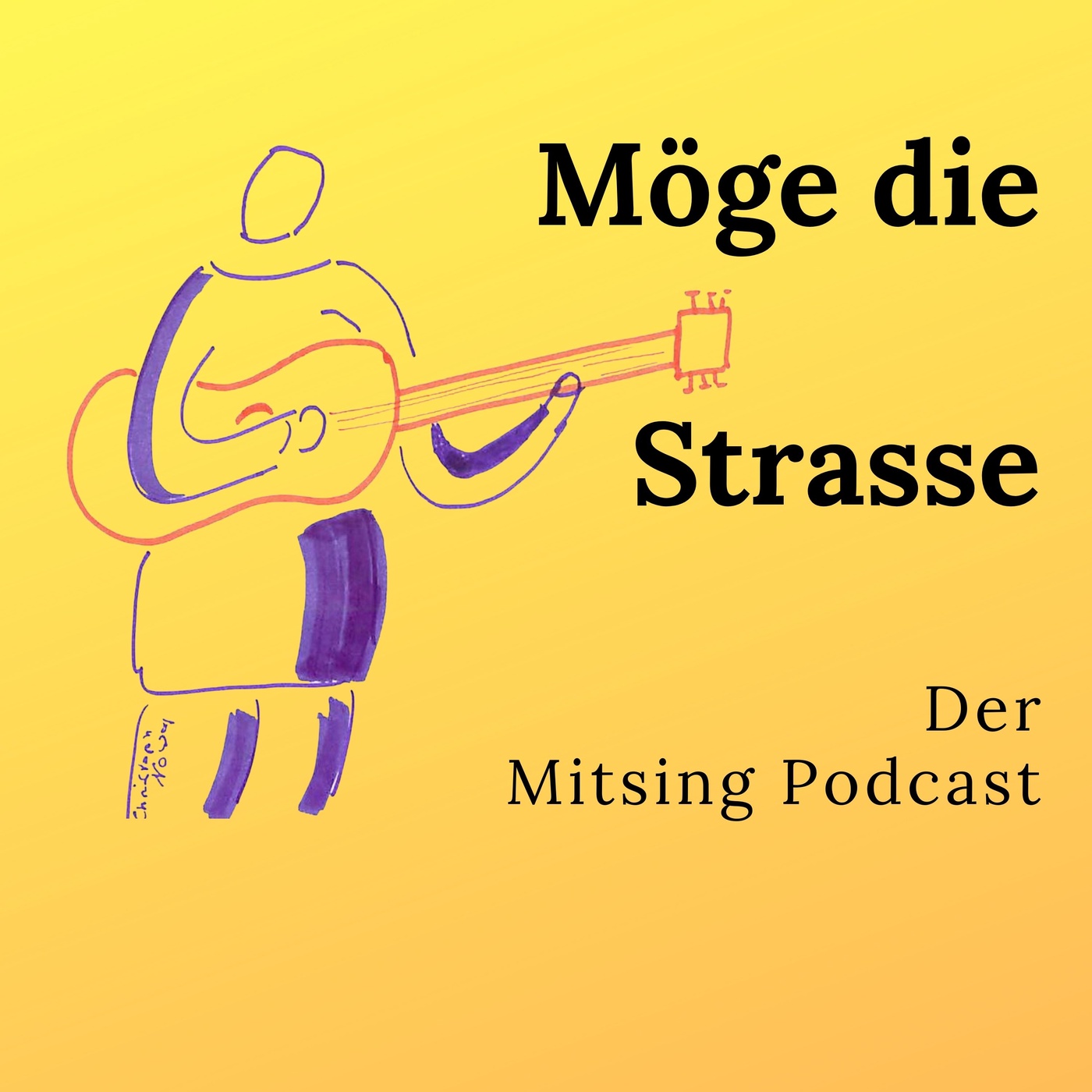 Möge die Straße. Irisches Segenslied.