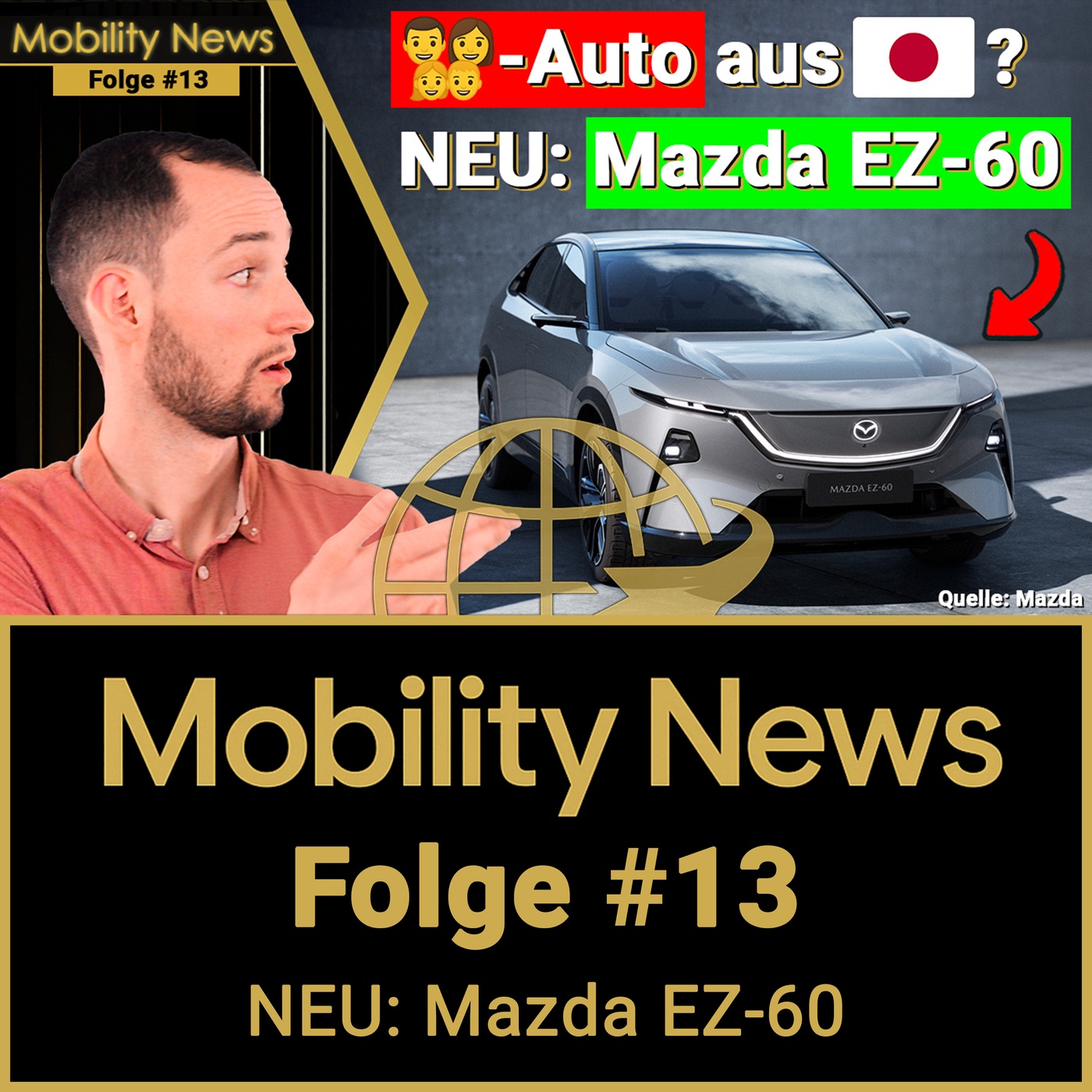 Kauft jetzt JEDER den EZ-60?! Damit will Mazda Familien ÜBERZEUGEN! u.v.m. | Mobility News #13