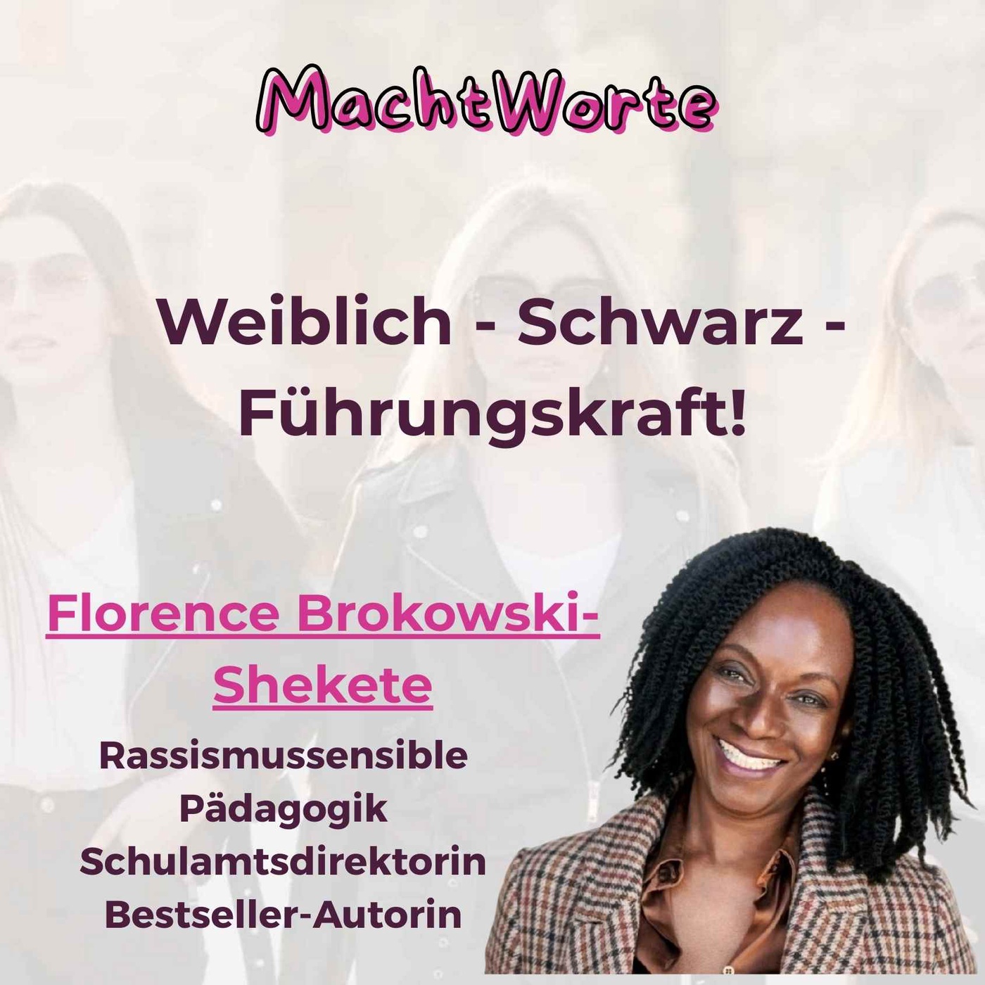 Weiblich - Schwarz - Führungskraft