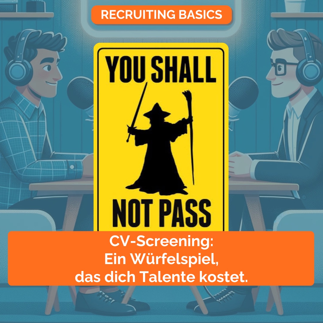 CV-Screening: Ein Würfelspiel, das dich Talente kostet