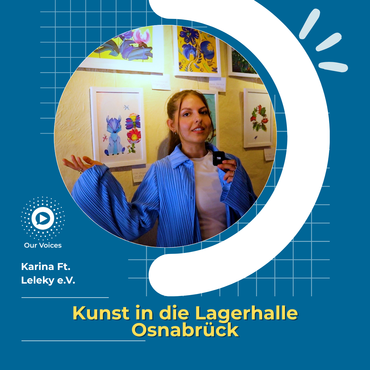 Ausstellung „Emotionen“: Leleky e.V. bringt Kunst in die Lagerhalle