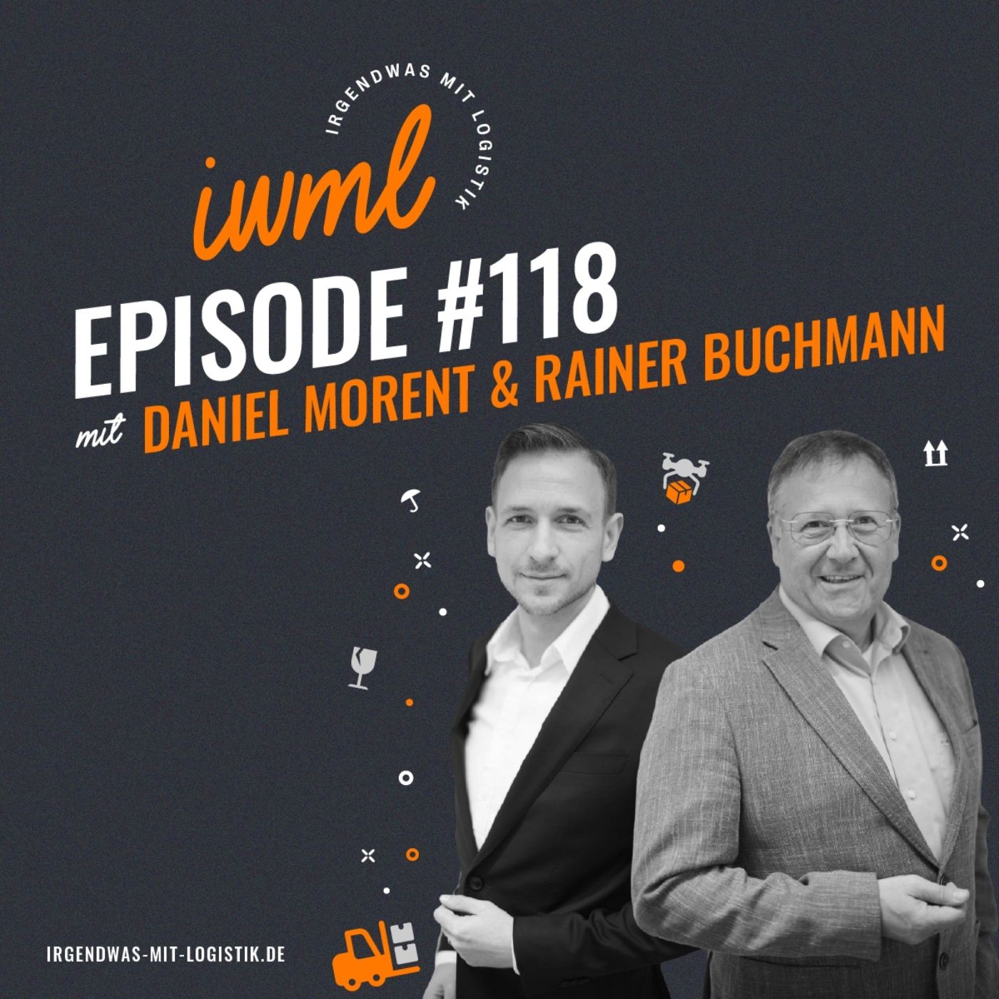 IWML #118 mit stow Robotics CSO Daniel Morent & CEO Rainer Buchmann