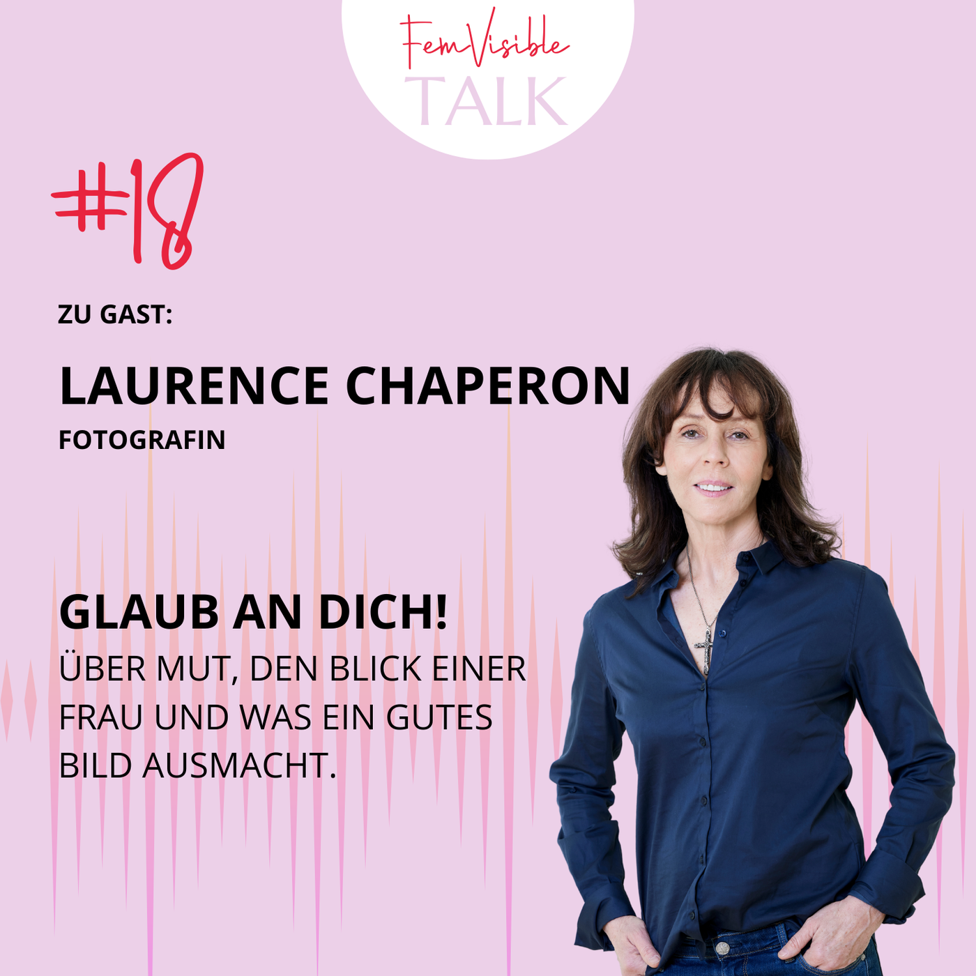 #18 Glaub an dich! Über Mut, den Blick einer Frau und ein gutes Foto mit Laurence Chaperon, Fotografin