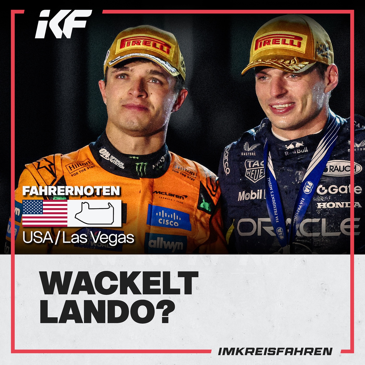 Antonellis Aufholjagd, Norris’ Risiko & Hamiltons Quali-Drama | Fahrernoten USA / Las Vegas