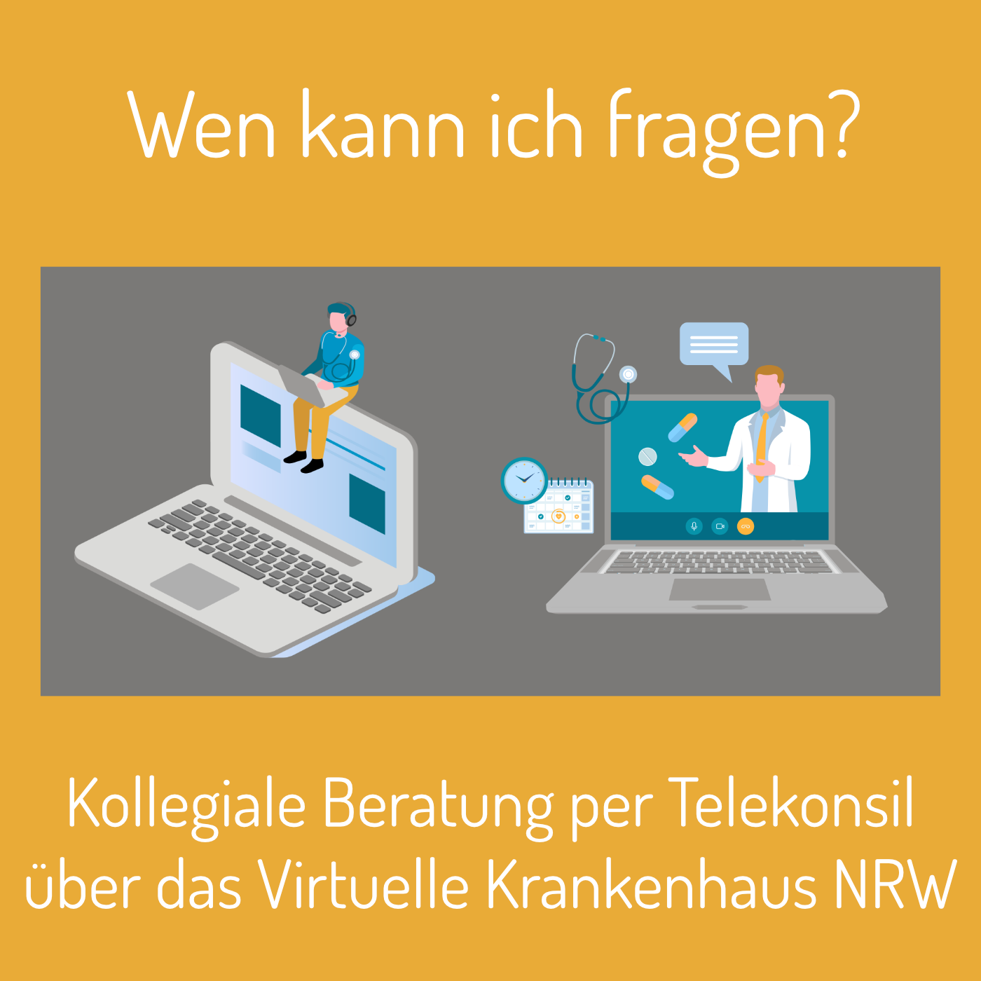 Folge 4: Kollegiale Beratung per Telekonsil über das Virtuelle Krankenhaus NRW