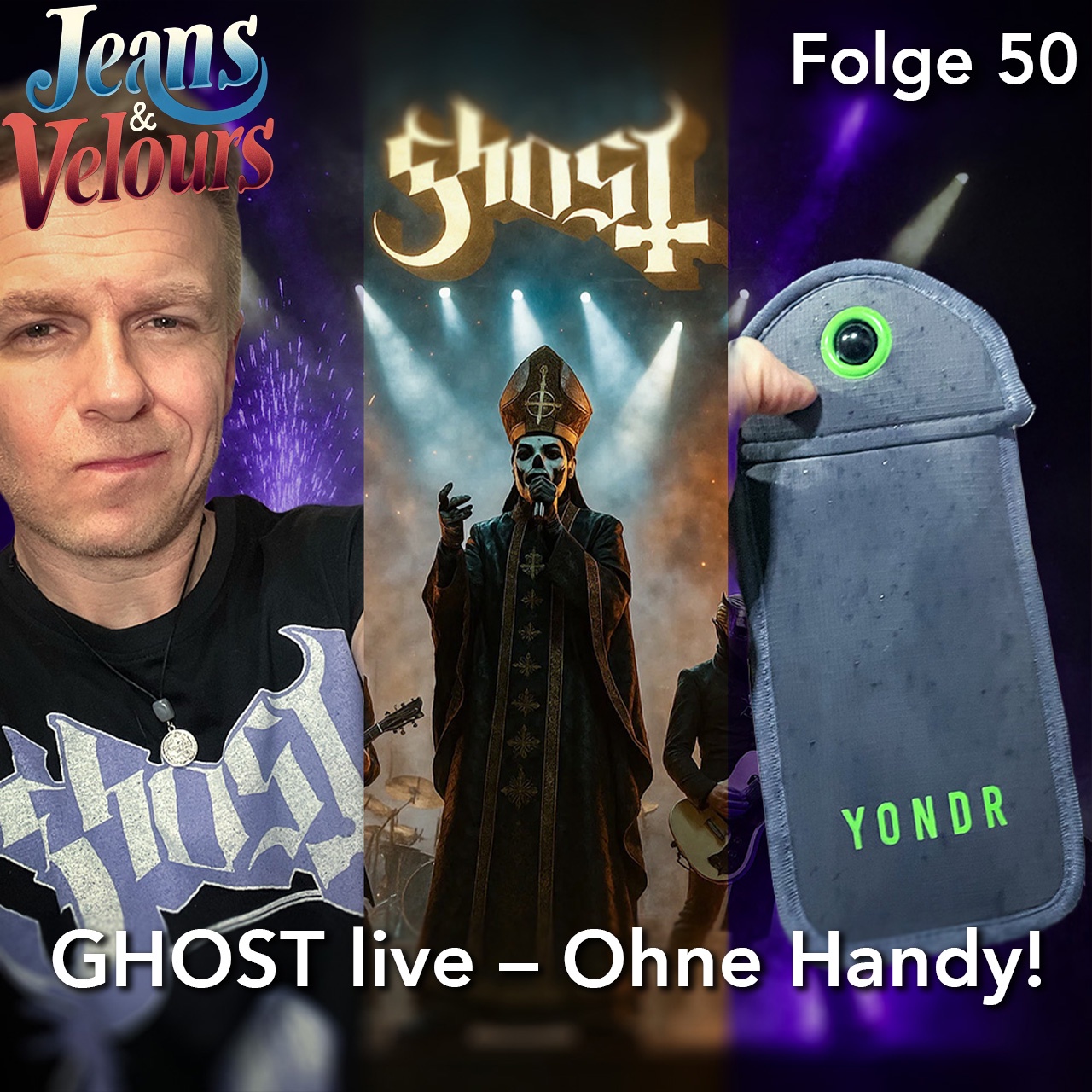GHOST live – Ohne Handy! | Jeans & Velours | Podcast