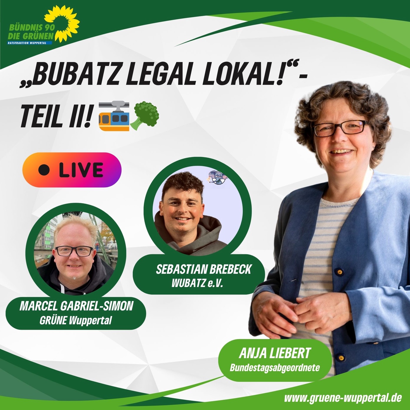 Bubatz legal lokal? Teil II