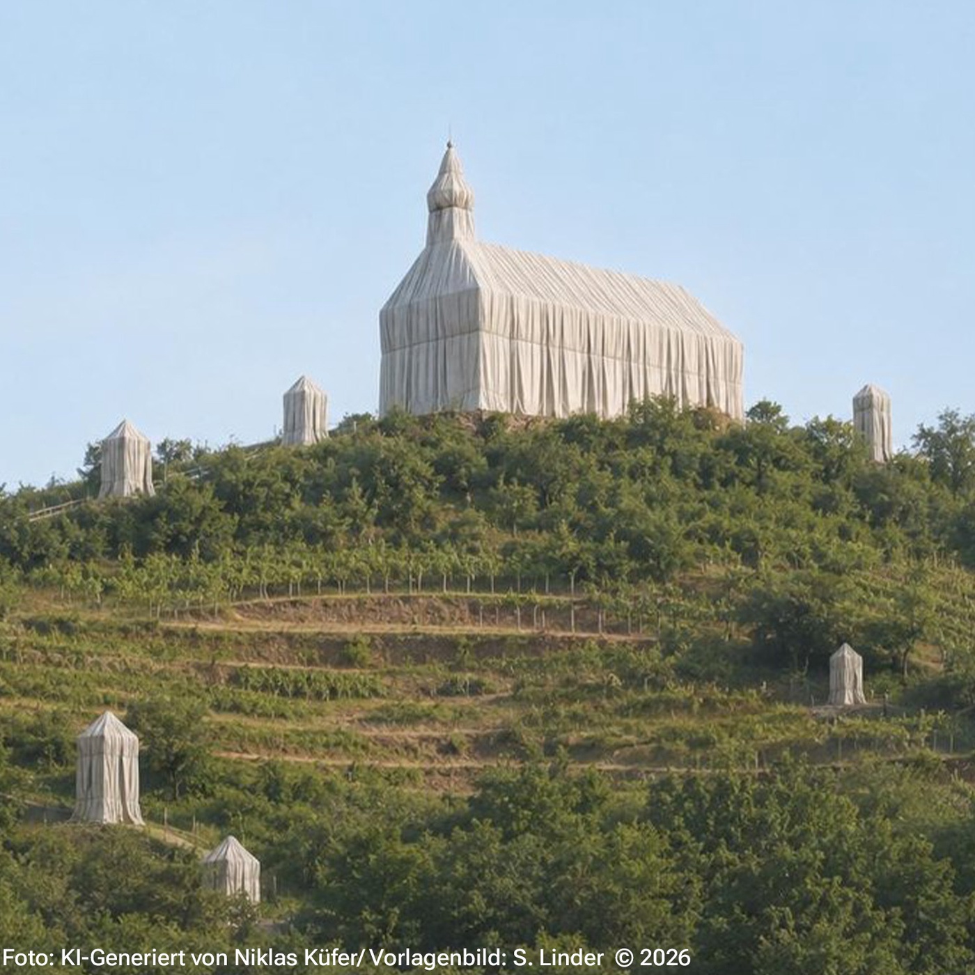 Verhüllte Wurmlinger Kapelle?