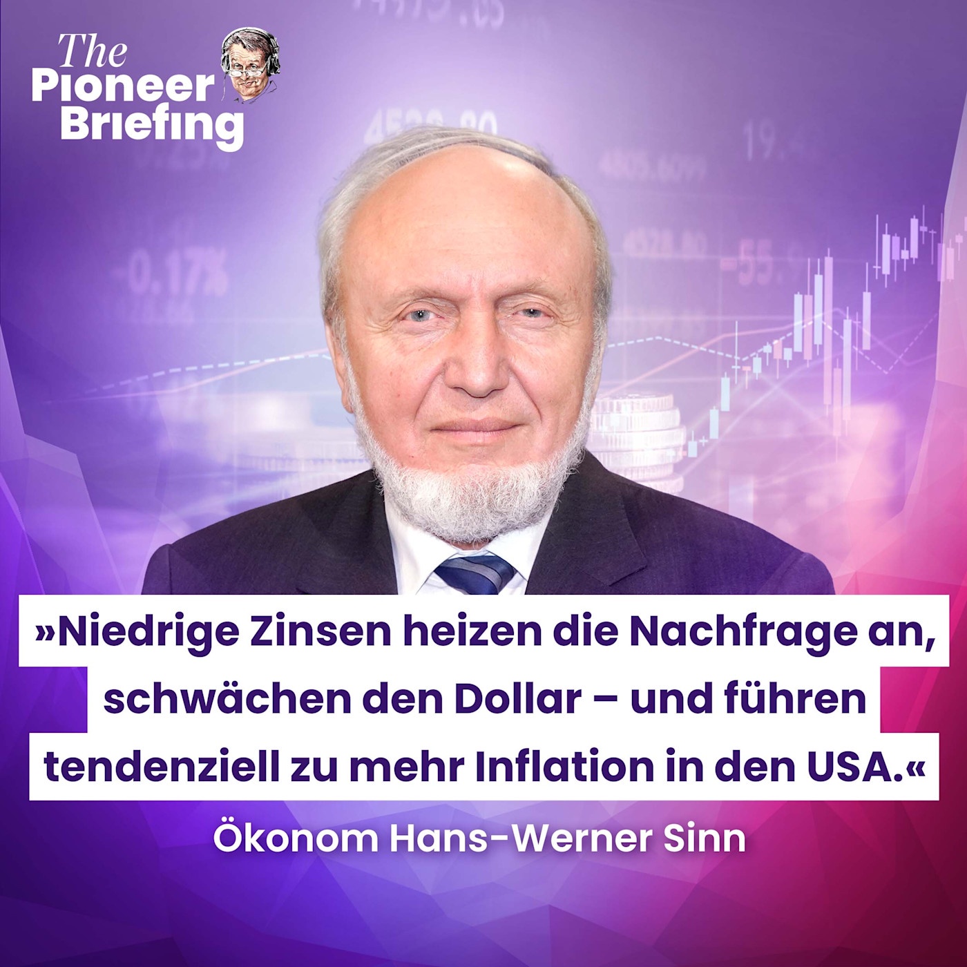 Prof. Hans-Werner Sinn zu Inflation | Grönland und Trump | Wikipedia wird 25