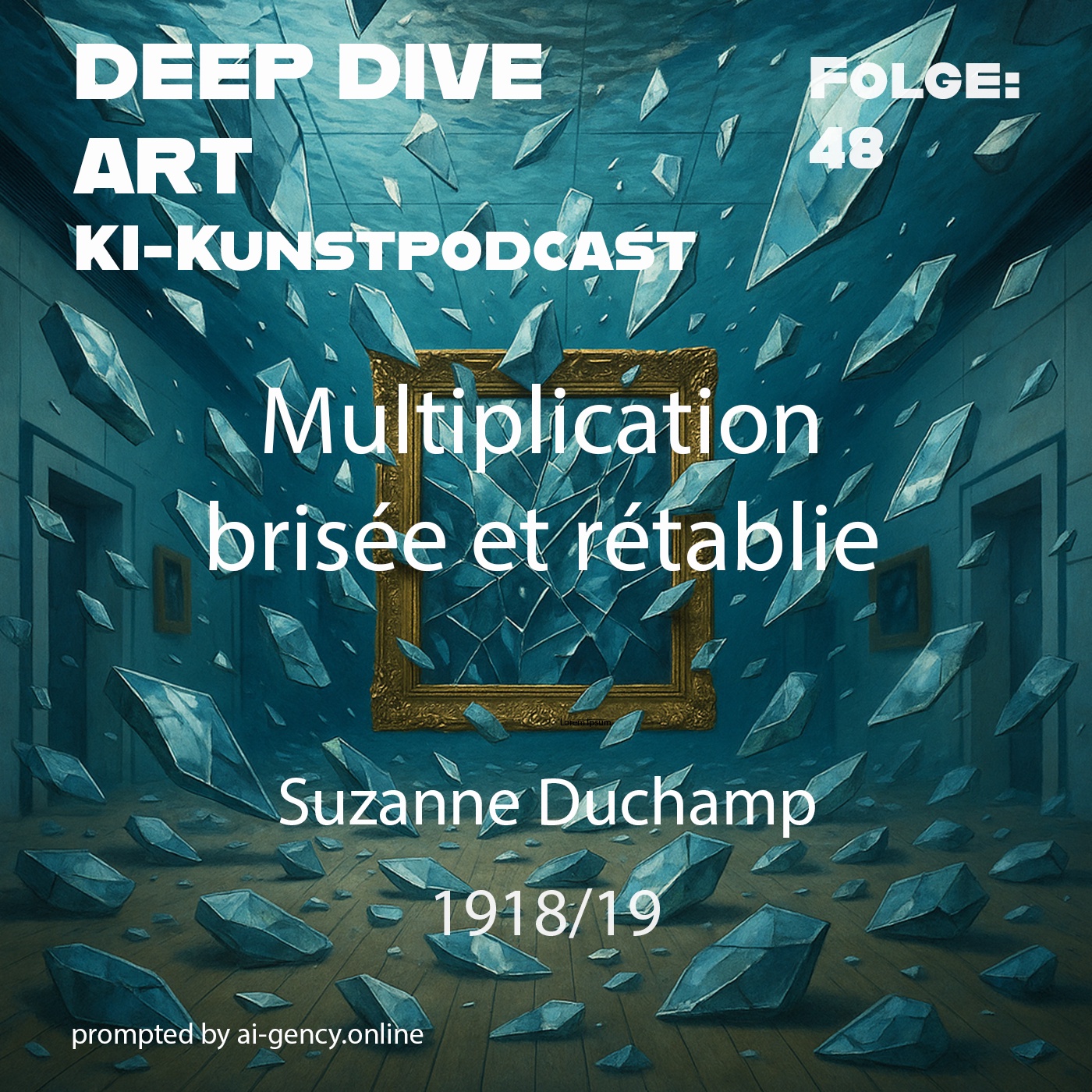 Multiplication brisée et rétablie // Suzanne Duchamp