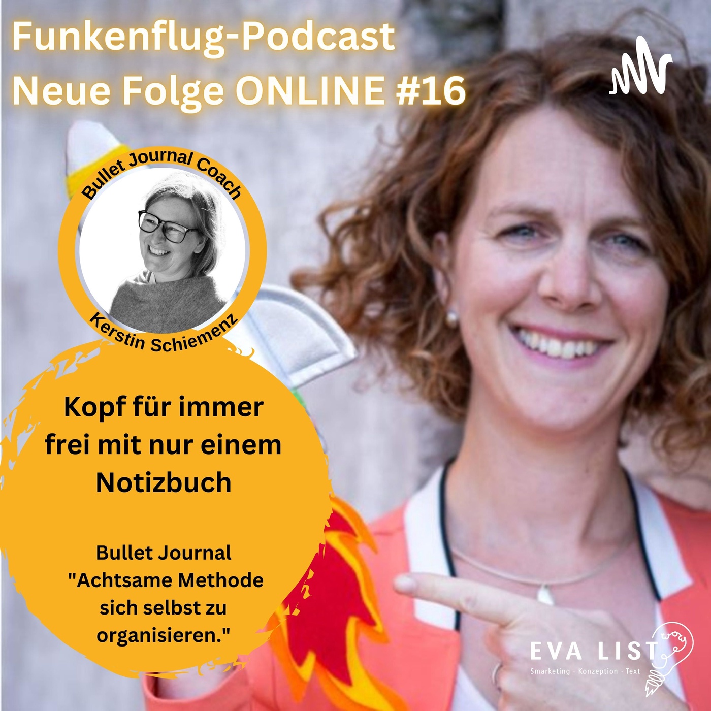 #16 Bullet Journal - Kopf für immer frei mit nur einem Notizbuch! Interview mit Kerstin Schiemenz, erste zertifizierte BuJo-Coach nach Ryder Carroll für den deutschsprachigen Raum